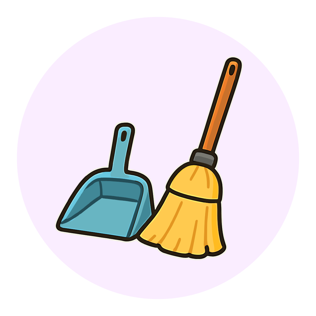 ほうきとちりとり