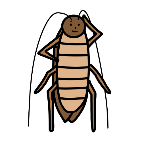 ゴキブリタイプのキャラクター