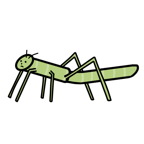 ナナフシタイプのキャラクター